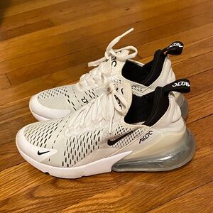 Nike Air Max 270 white and Black Sneakers